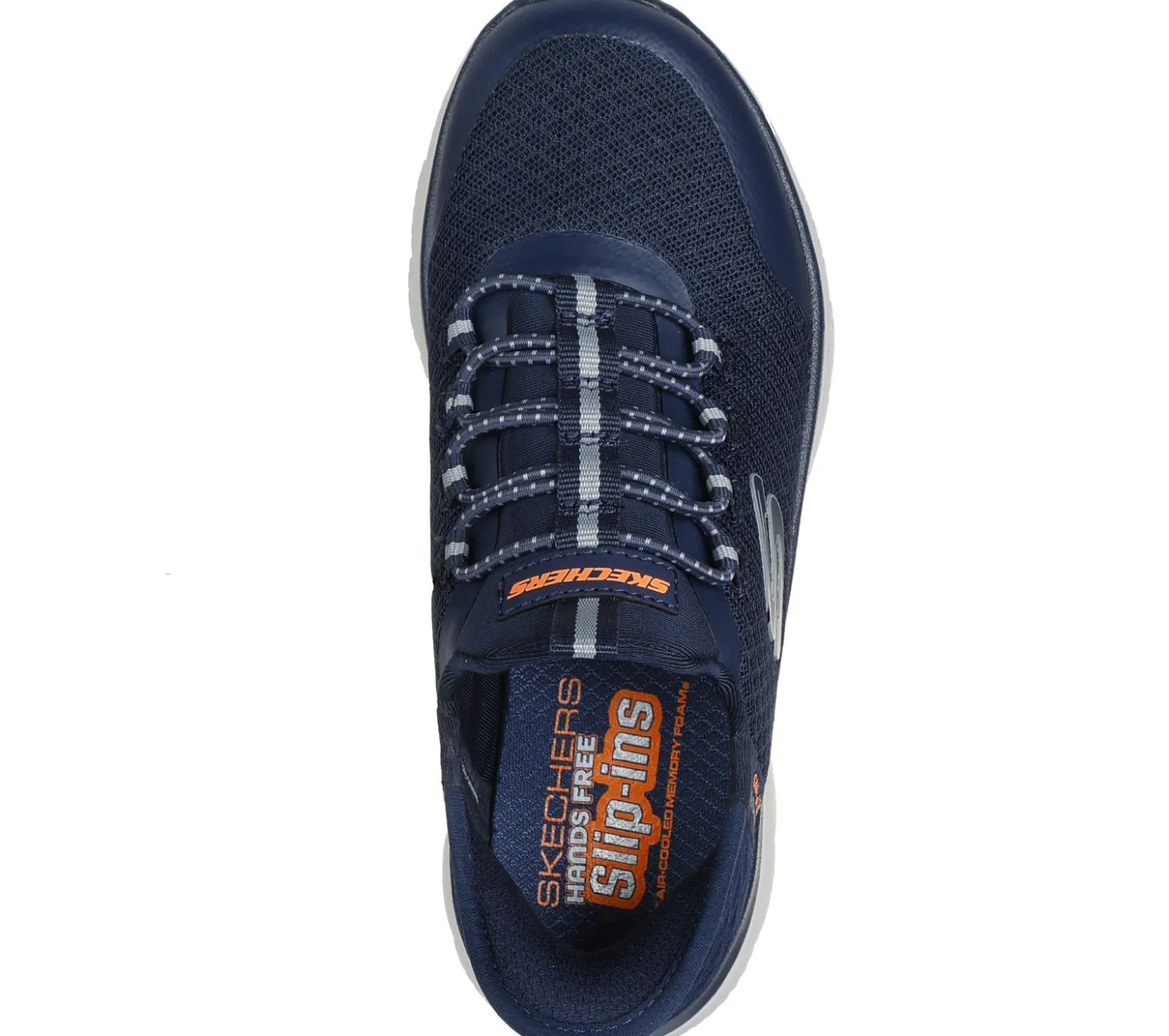 Hands Free Slip-Ins|Athletic Shoes & Sneakers<SKECHERS Slip-ins: Summits - High Range NAVY / ORANGE