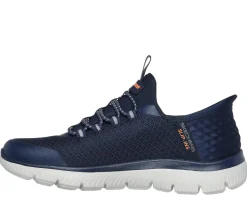 Hands Free Slip-Ins|Athletic Shoes & Sneakers<SKECHERS Slip-ins: Summits - High Range NAVY / ORANGE
