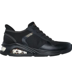 Hands Free Slip-Ins|Casual Sneakers<SKECHERS Slip-ins: Tres-Air Uno - Easy Steppers BLACK