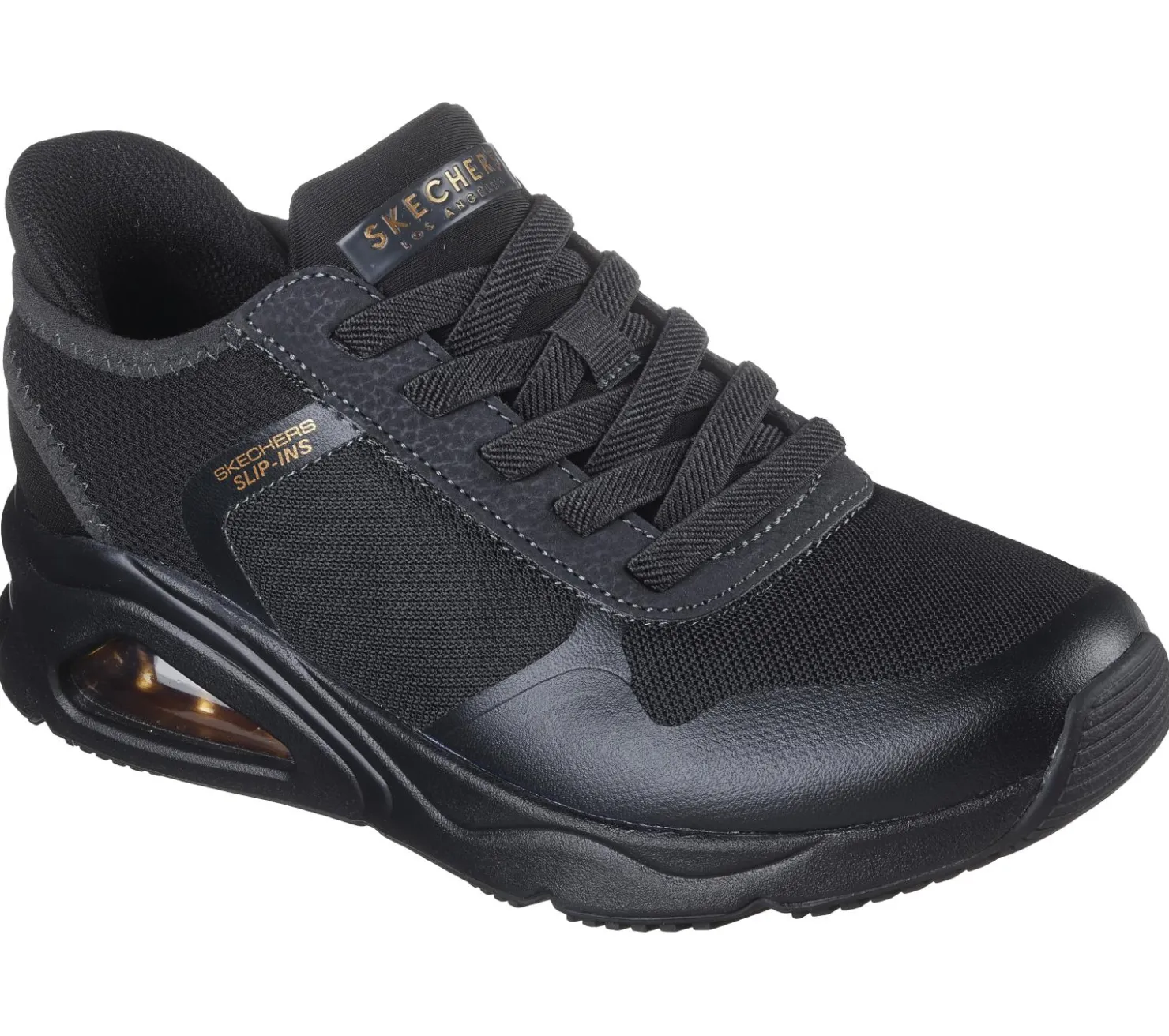 Hands Free Slip-Ins|Casual Sneakers<SKECHERS Slip-ins: Tres-Air Uno - Easy Steppers BLACK
