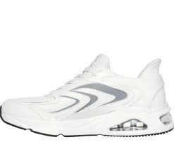 Hands Free Slip-Ins|Casual Sneakers<SKECHERS Slip-ins: Tres-Air Uno - Vision-Airy WHITE / GRAY