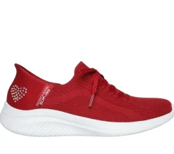 Hands Free Slip-Ins|Athletic Sneakers<SKECHERS Slip-ins: Ultra Flex 3.0 - Heart Me RED