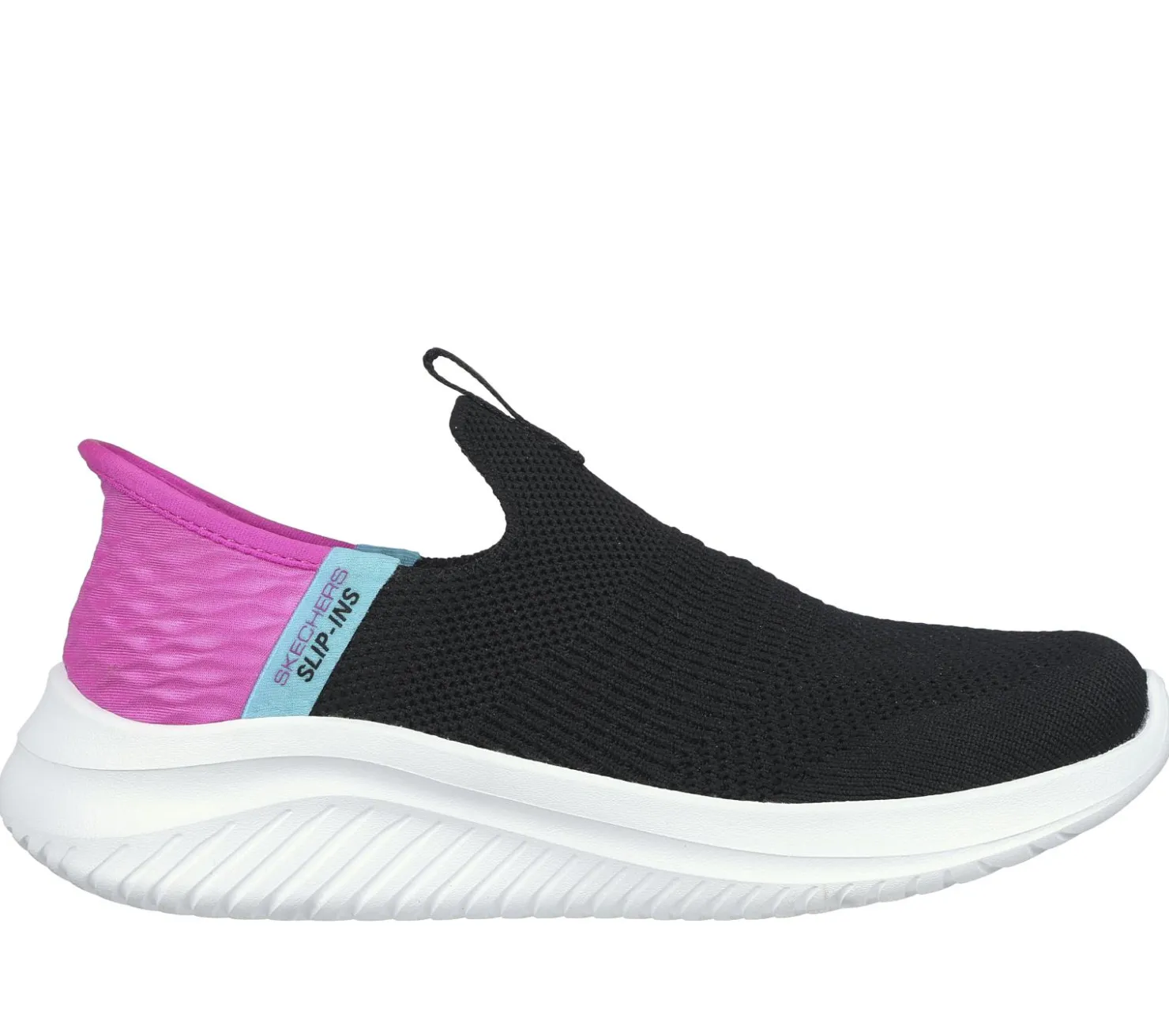 Hands Free Slip-Ins|Athletic Shoes & Sneakers<SKECHERS Slip-Ins: Ultra Flex 3.0 - Fresh Time BLACK / PINK