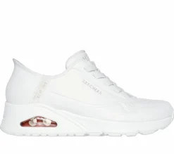 Hands Free Slip-Ins|Casual Sneakers<SKECHERS Slip-ins: Uno - Easy Air WHITE