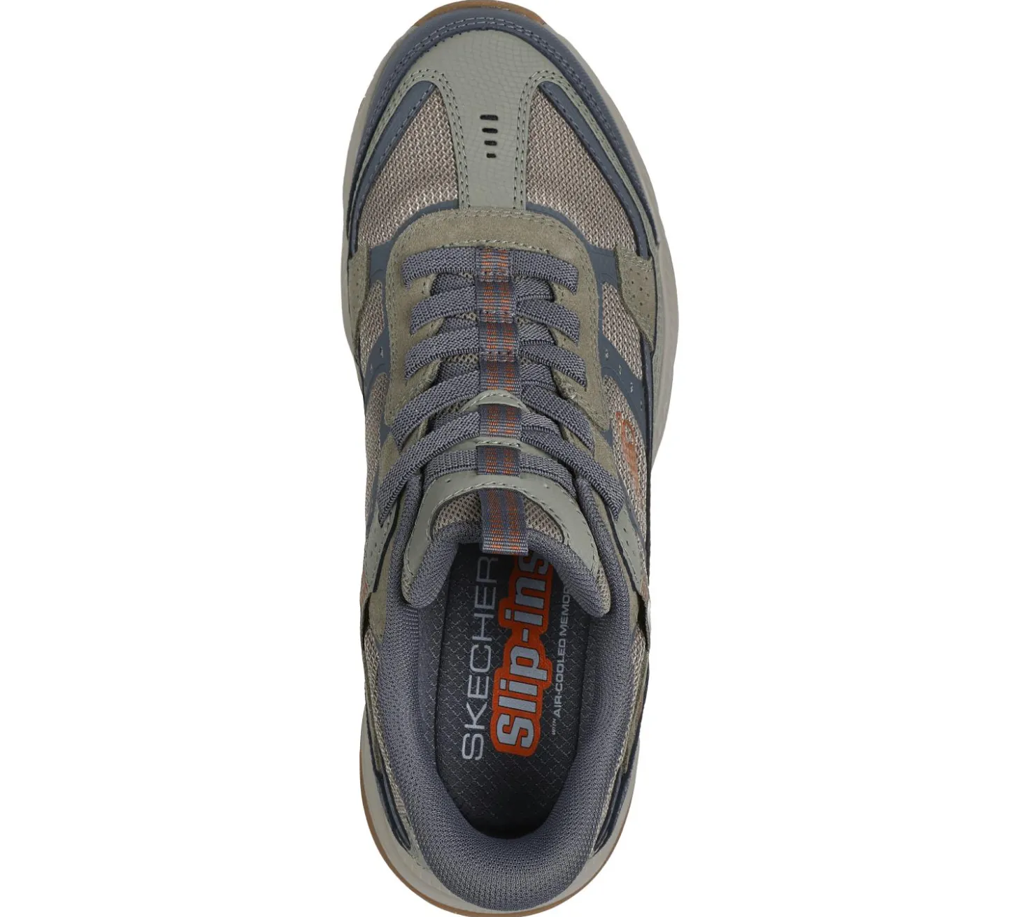 Hands Free Slip-Ins|Athletic Sneakers<SKECHERS Slip-ins: Vigor AT OLIVE / GRAY