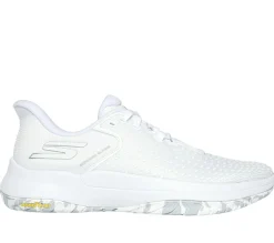 Hands Free Slip-Ins|Athletic Sneakers<SKECHERS Slip-ins: Viper Court Elite WHITE / SILVER