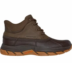Hands Free Slip-Ins|Boots<SKECHERS Slip-ins Waterproof Relaxed Fit: Respected - Ivar BROWN