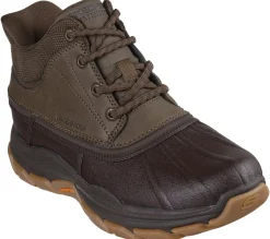 Hands Free Slip-Ins|Boots<SKECHERS Slip-ins Waterproof Relaxed Fit: Respected - Ivar BROWN