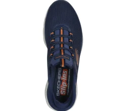Hands Free Slip-Ins|Athletic Sneakers<SKECHERS Slip-ins Waterproof: Summits - Corbos NAVY / ORANGE
