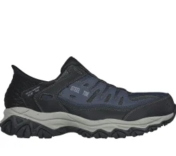 Work & Safety|Hands Free Slip-Ins<SKECHERS Slip-ins Work: Cankton - Faison NAVY / GRAY