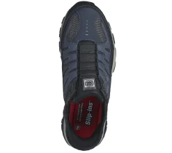 Work & Safety|Hands Free Slip-Ins<SKECHERS Slip-ins Work: Cankton - Faison NAVY / GRAY