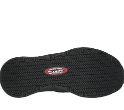 Hands Free Slip-Ins<SKECHERS Slip-ins Work: D'Lux Walker SR - Ugina BLACK