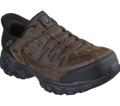 Work & Safety|Hands Free Slip-Ins<SKECHERS Slip-ins Work: Holdredge - Ryker BROWN
