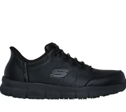 Work & Safety|Hands Free Slip-Ins<SKECHERS Slip-ins Work: Nampa - Knotly BLACK