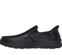 Work & Safety|Hands Free Slip-Ins<SKECHERS Slip-ins Work: Nampa - Broxtin BLACK