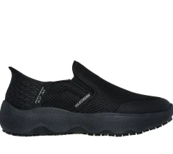 Work & Safety|Hands Free Slip-Ins<SKECHERS Slip-ins Work Slip-Resistant: Massage Step SR BLACK