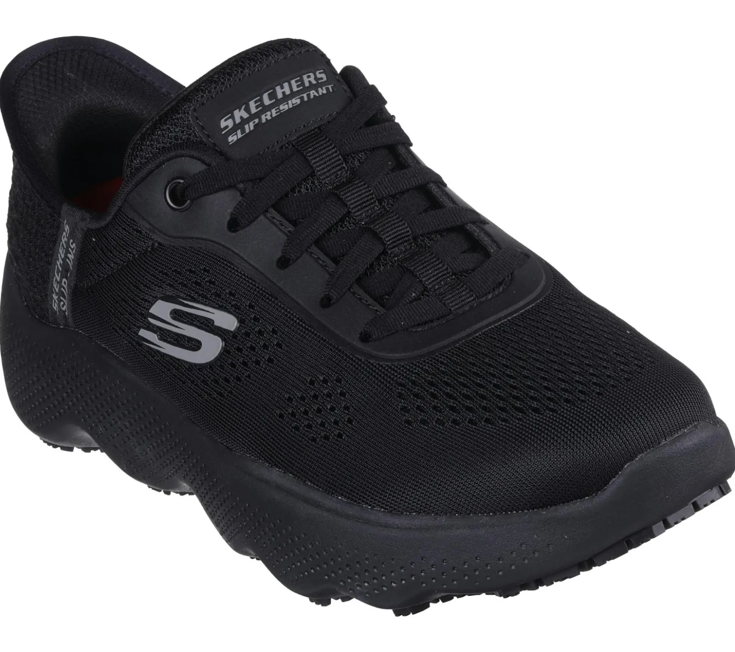 Work & Safety|Hands Free Slip-Ins<SKECHERS Slip-ins Work Slip-Resistant: Massage Step SR - Griela BLACK