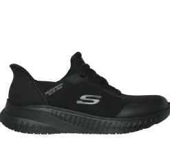 Work & Safety|Hands Free Slip-Ins<SKECHERS Slip-ins Work: Squad Chaos SR - Adelo BLACK
