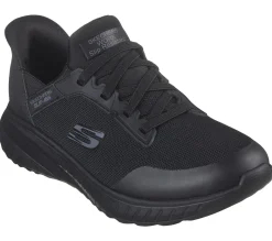Work & Safety|Hands Free Slip-Ins<SKECHERS Slip-ins Work: Squad Chaos SR - Adelo BLACK