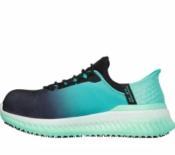 Work & Safety|Hands Free Slip-Ins<SKECHERS Slip-ins Work: Tilido - Ombray BLACK / TEAL