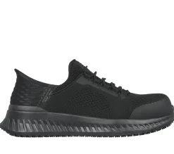 Work & Safety|Hands Free Slip-Ins<SKECHERS Slip-ins Work: Tilido - Fletchit CT BLACK