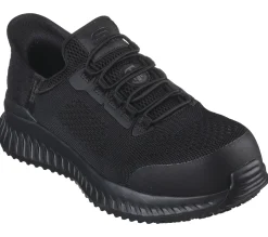 Work & Safety|Hands Free Slip-Ins<SKECHERS Slip-ins Work: Tilido - Fletchit CT BLACK