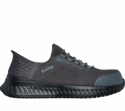 Work & Safety|Hands Free Slip-Ins<SKECHERS Slip-ins Work: Tilido - Troxin ESD CHARCOAL/BLACK
