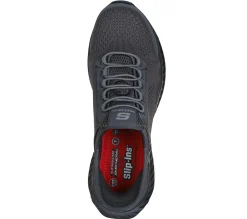 Work & Safety|Hands Free Slip-Ins<SKECHERS Slip-ins Work: Tilido - Troxin ESD CHARCOAL/BLACK