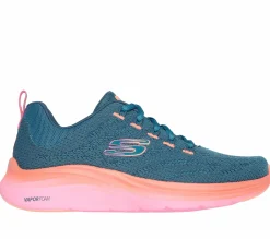 Athletic Sneakers|Lace Up<SKECHERS Vapor Foam - Summer Journey TEAL / MULTI