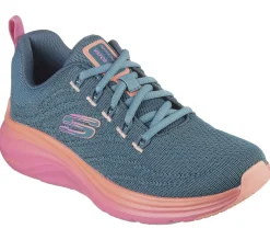 Athletic Sneakers|Lace Up<SKECHERS Vapor Foam - Summer Journey TEAL / MULTI