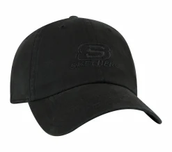 Hats|Hats<SKECHERS Washed Dad Hat BLACK