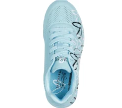 Lace Ups|Athletic Shoes & Sneakers<SKECHERS X JGoldcrown: Uno Lite - Metallic Love TURQUOISE / MULTI