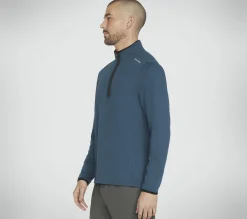 Tops|Tops<SKECHERS Skech-Knits Burst 1/4 Zip SEAFOAM