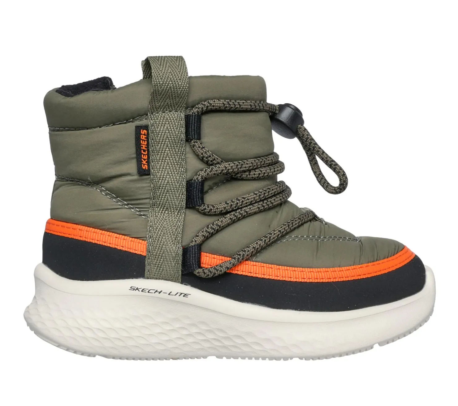 Boots<SKECHERS Skech-Lite Pro - Cozy-Glide OLIVE / BLACK