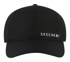 Hats|Accessories<SKECHERS Skech-Shine Foil Baseball Hat BLACK
