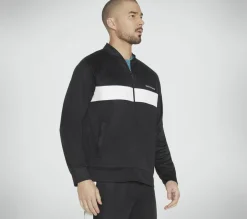 Tops|Tops<SKECHERS SKECHTECH Premier Track Jacket BLACK