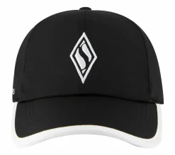 Hats|Hats<SKECHERS Skechweave Diamond Colorblock Hat BLACK