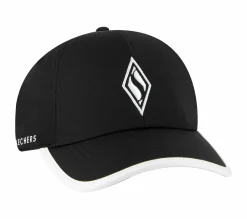 Hats|Hats<SKECHERS Skechweave Diamond Colorblock Hat BLACK