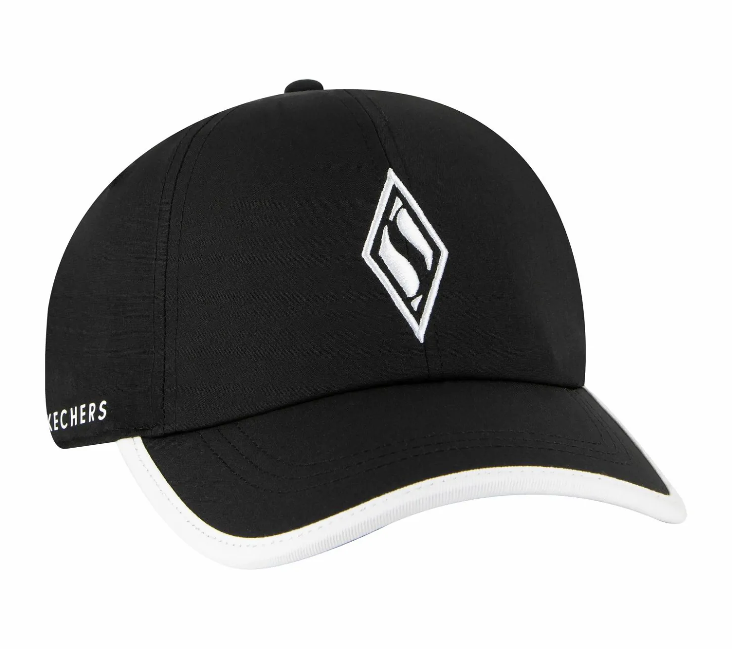 Hats|Hats<SKECHERS Skechweave Diamond Colorblock Hat BLACK