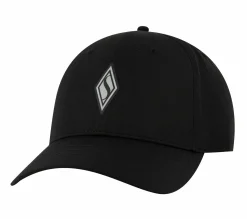 Hats|Accessories<SKECHERS SKECHWEAVE Diamond Snapback Hat BLACK