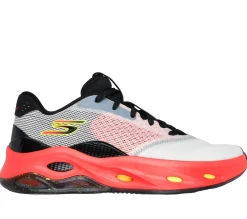 Lace Up|Athletic Sneakers<SKECHERS SKX FLOAT WHITE / BLACK / ORANGE