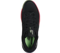 Lace Up|Athletic Sneakers<SKECHERS SKX NEXUS BLACK / PURPLE / PINK