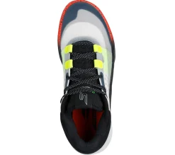 Lace Up|Athletic Sneakers<SKECHERS SKX RESAGRIP WHITE / BLACK / ORANGE