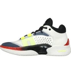 Lace Up|Athletic Sneakers<SKECHERS SKX RESAGRIP WHITE / BLACK / ORANGE