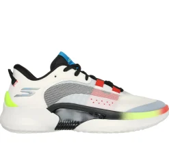 Lace Up|Athletic Sneakers<SKECHERS SKX RESAGRIP WHITE / BLACK / RED