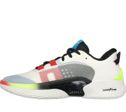 Lace Up|Athletic Sneakers<SKECHERS SKX RESAGRIP WHITE / BLACK / RED