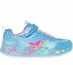 Light-Up<SKECHERS S-Lights: Mermaid Dreams BLUE / MULTI