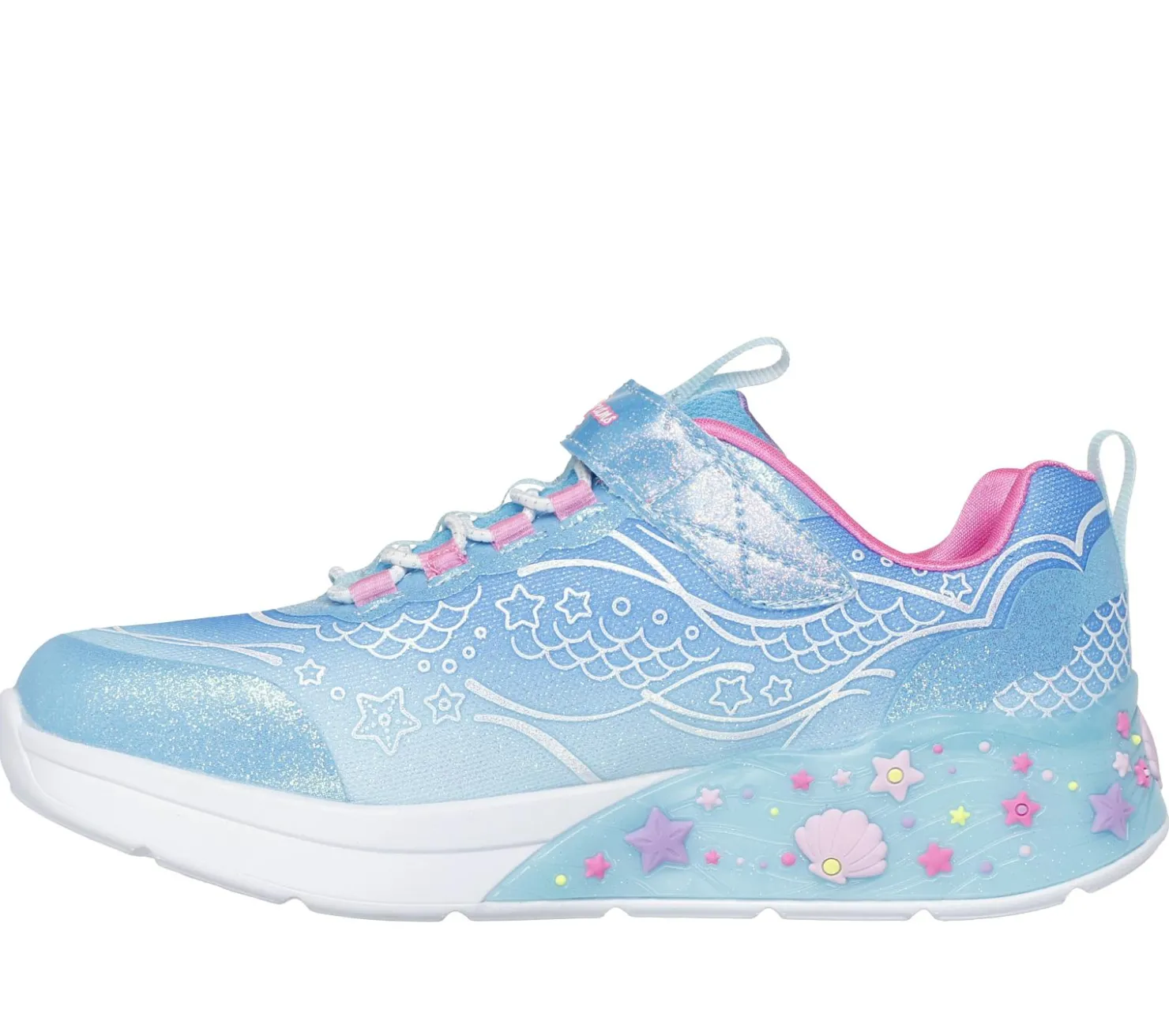 Light-Up<SKECHERS S-Lights: Mermaid Dreams BLUE / MULTI