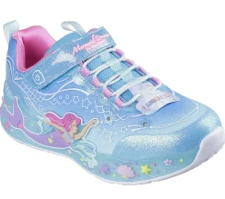 Light-Up<SKECHERS S-Lights: Mermaid Dreams BLUE / MULTI