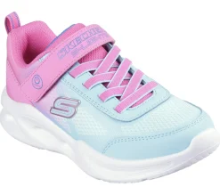 Light-Up|Athletic Shoes & Sneakers<SKECHERS S-Lights: Sola Glow - Ombre Deluxe PINK / TURQUOISE